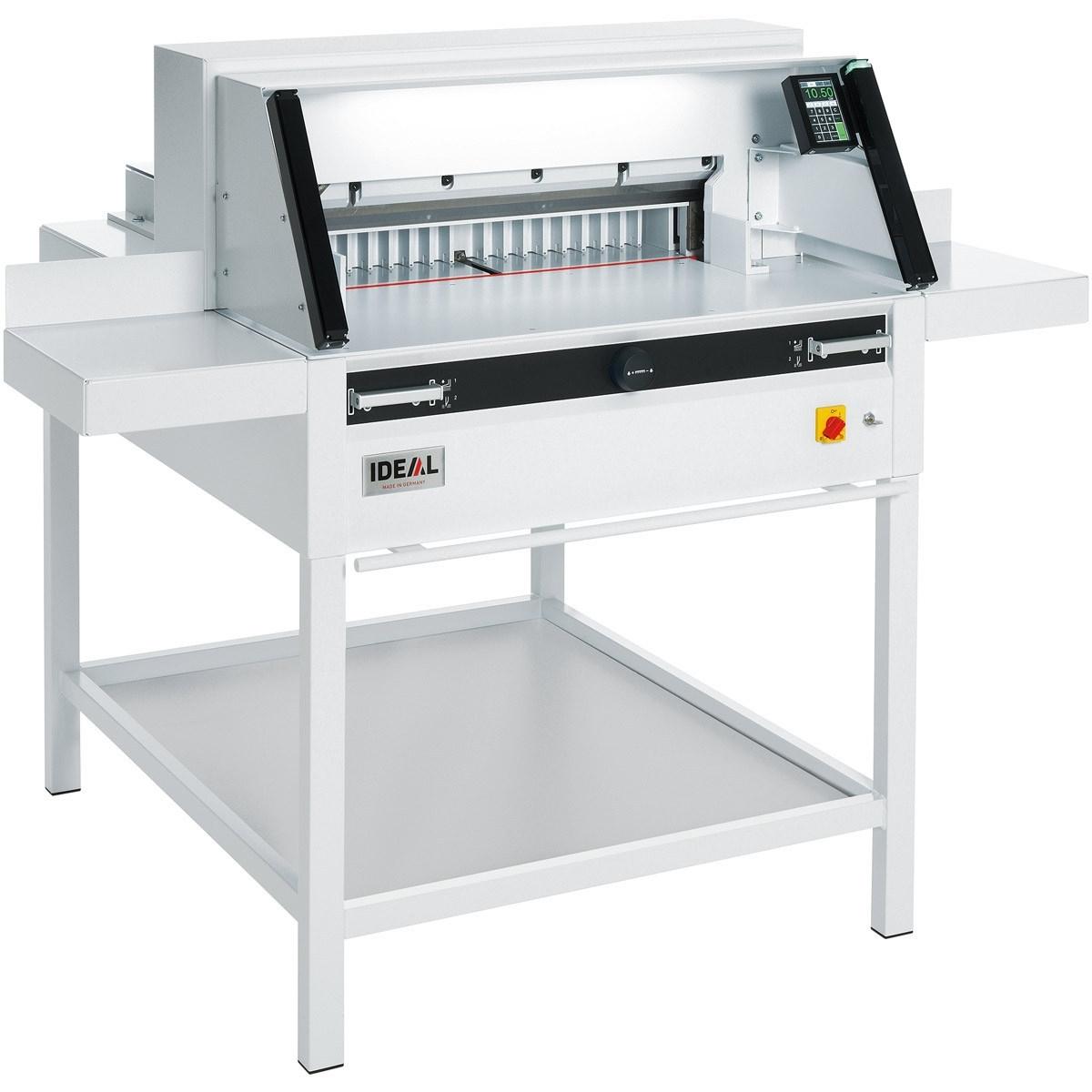 Ideal Seitentisch / Zusatztisch zu Stapelschneider 4815, 4850, 4860, 5255, 6655, Schneidemaschine, Grau