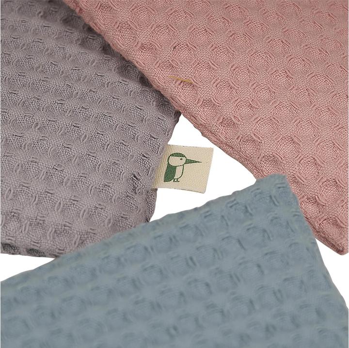 Actual product image Grünspecht Rape seed pillow waffle piqué (13.5 x 13.5 cm)