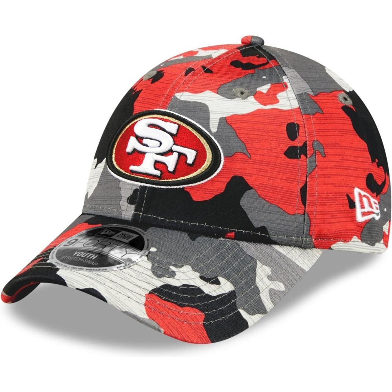 New Era, Jungen, Cap, 9Forty Kinder Cap - TRAINING San Francisco 49ers - T, Mehrfarbig, (51, 52 C, 50 C)