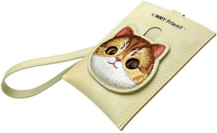 Immagine prodotto Nimmy card wallet khaki Big Eyed Pet 2.0 Cat