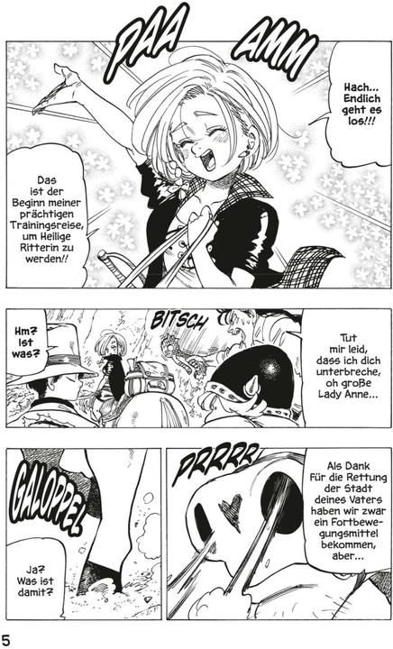 Actual product image Seven Deadly Sins: Four Knights of the Apocalypse 4 (German, Lasse Christian Christiansen, Suzuki Nakaba, 2023)