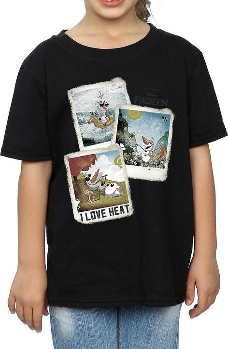 Produktbild Disney Frozen Mädchen Olaf Polaroid TShirt aus Baumwolle (116)