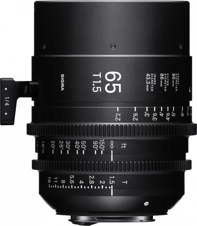 Actual product image Sigma 65mm T1,5 (PL/iTechnology) (L-Mount, full size)