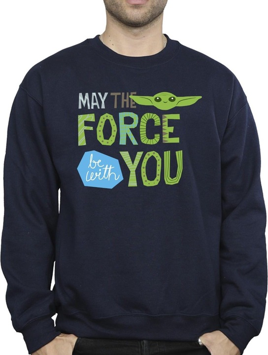 Image du produit Star Wars - Sweat THE MANDALORIAN MAY THE FORCE BE WITH YOU - Homme (L)