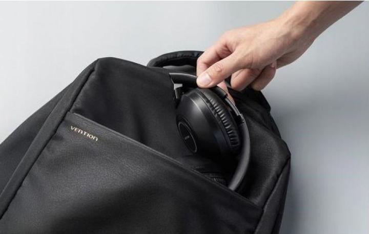 Actual product image Vention NBBB0 SoundMate S11 wireless in-ear headphones (black) (20 h, Wireless)