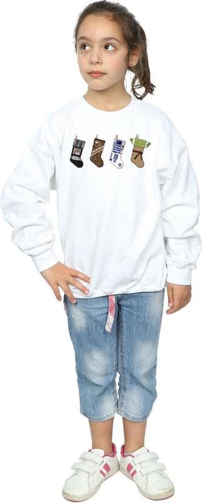 Produktbild Star Wars Christmas Stockings Sweatshirt Mädchen (128)