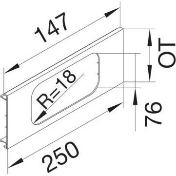 Thumbnail - Tehalit, Leitungsführung Zubehör, Blende