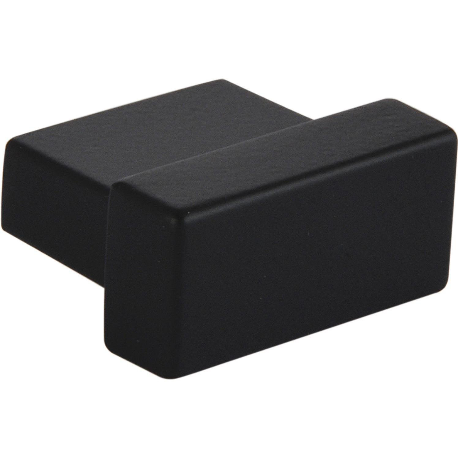 Siro, Möbelgriff, Knopf Möbelknopf Möbelgriff Fisolo B 29mm T 24mm ZN schwarz matt
