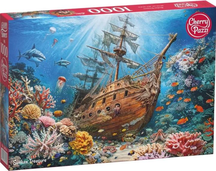 Cherry Pazzi Puzzle da 1000 Pezzi - Sunken Treasure (1000 pièces)