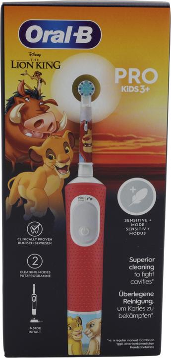 Actual product image Oral-B Pro Kids The Lion King