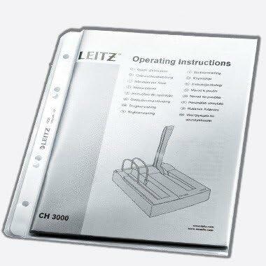 Actual product image Leitz Extra strong brochure cover (A4, 100 x)