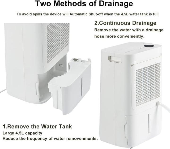 Image du produit Greenmigo WiFi Luftentfeuchter Alpha Q25 Pro mit Fernsteuerung, HEPA- und Aktivkohlefilter (70 m², 25 l/24h)