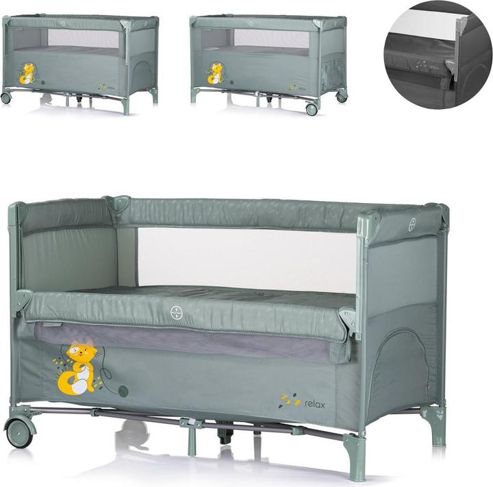 Chipolino Reisebett Relax 2 Ebenen (120 x 60 cm)