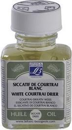 Winsor & Newton Lefranc & Bourgeois Courtrai Bianco siccativo per colori ad olio in flacone da 75 ml