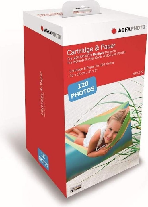 Image du produit AGFAPHOTO AMOC 120 - 120 feuilles 4 x6 (10 x 15 cm, 120 x)