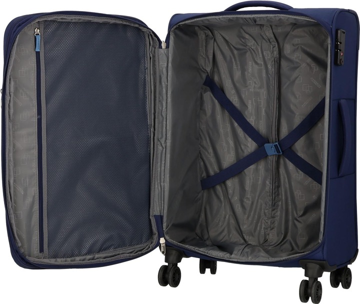 Produktbild American Tourister Star Max 4 Rollen Kofferset 3-teilig mit Dehnfalte (211 l, XL (ab 115l))