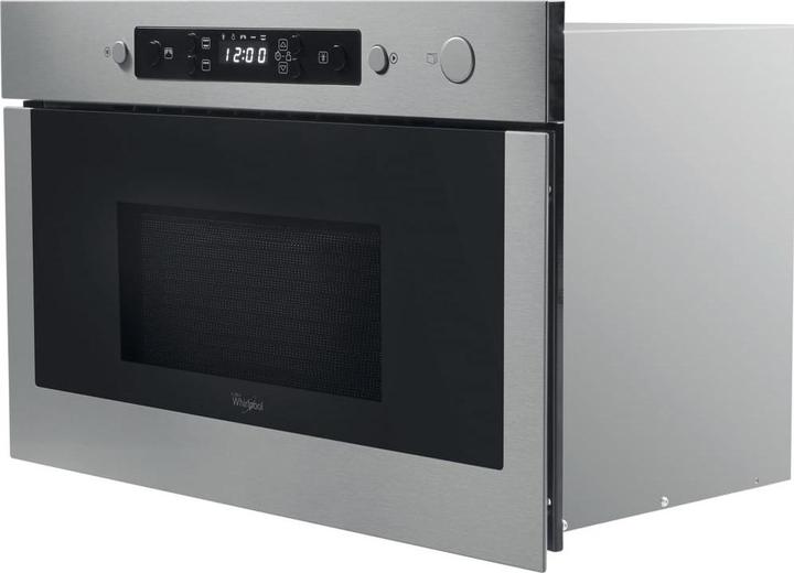 Productafbeelding Whirlpool AMW 439/IX magnetron inbouw Zwart, Roestvrij staal (22 l)