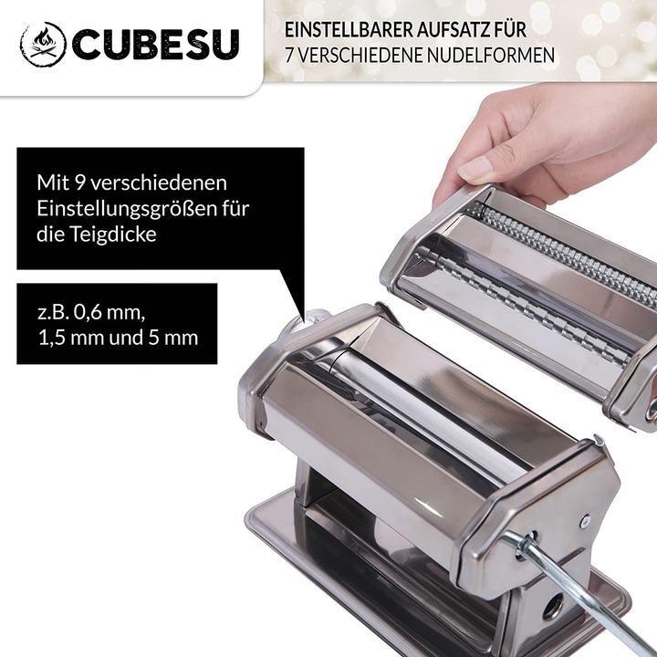 Produktbild Cubesu Pasta-Maker mit Holzgriff