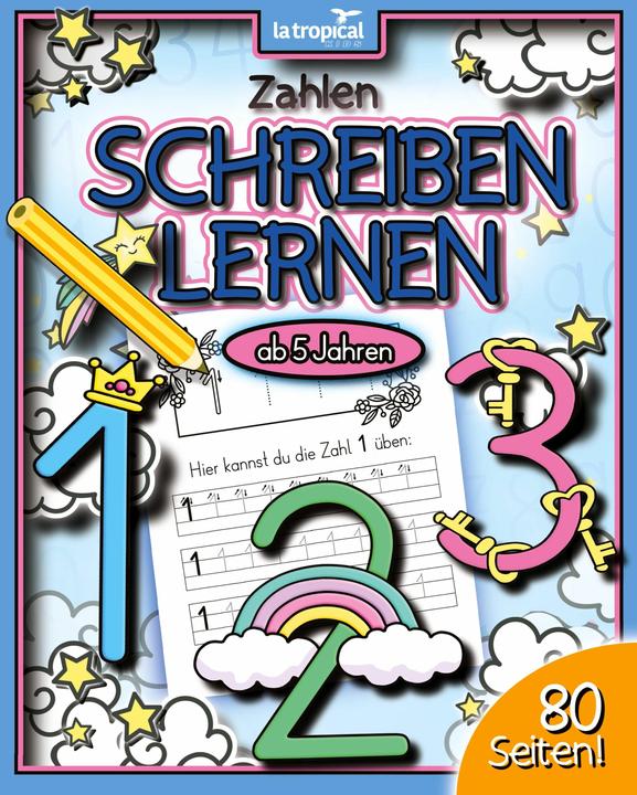 Image du produit Ludwig:Zahlen schreiben lernen ab 5 Jah (Allemand, David Ludwig, 2021)