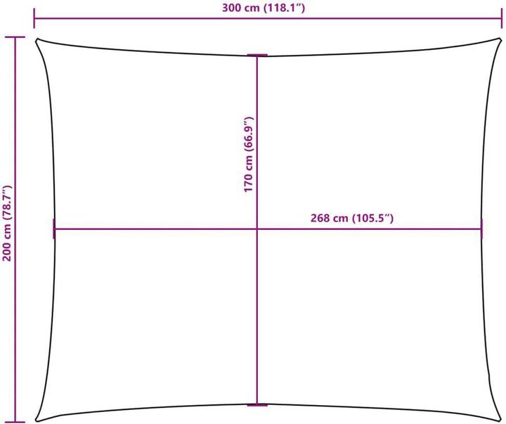 Produktbild vidaXL Nezhatok (200 x 300 cm)