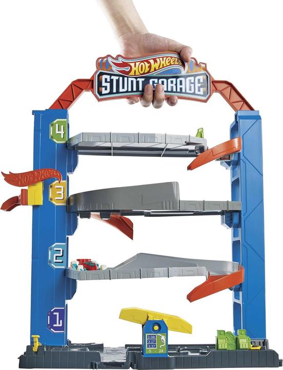 Actual product image Hot Wheels Stunt Garage, play set