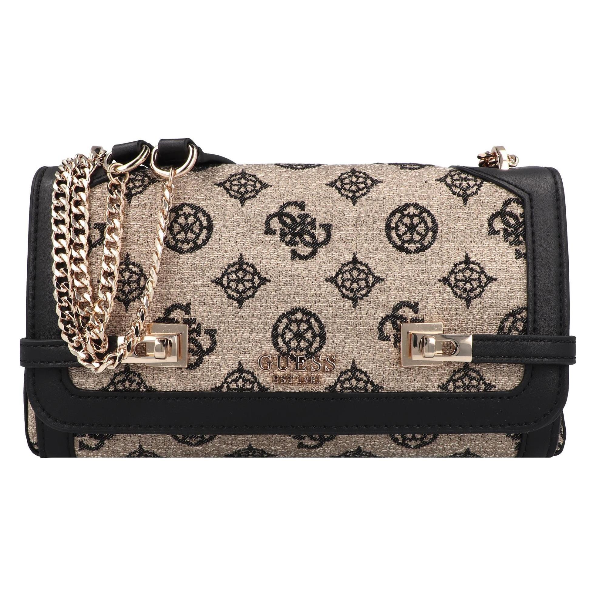 Guess, Handtasche, Loralee Schultertasche 27 Cm, Schwarz