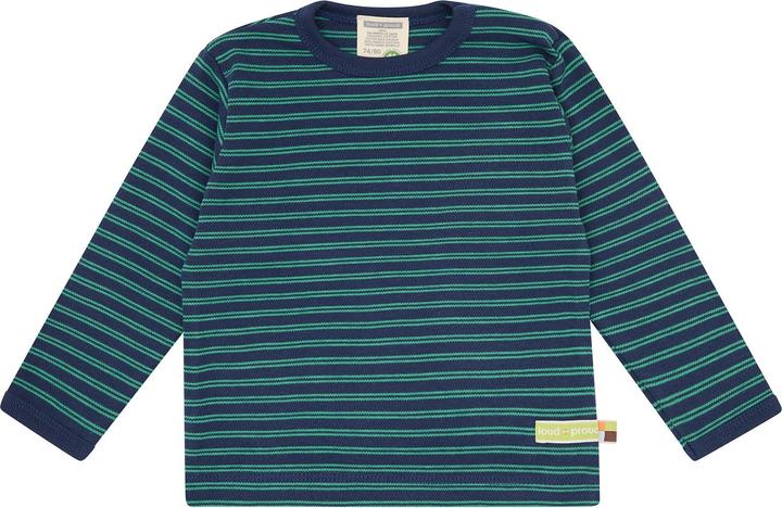 loud + proud Shirt langarm gestreift (80)
