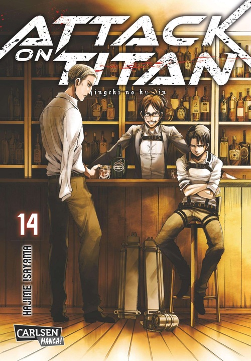 Produktbild Attack on Titan, Band 14 (Deutsch, Hajime Isayama, 2016)