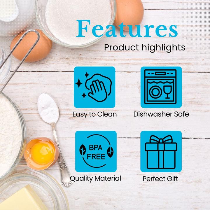 Produktbild Intirilife 3er Pack Messbecher (900 ml)