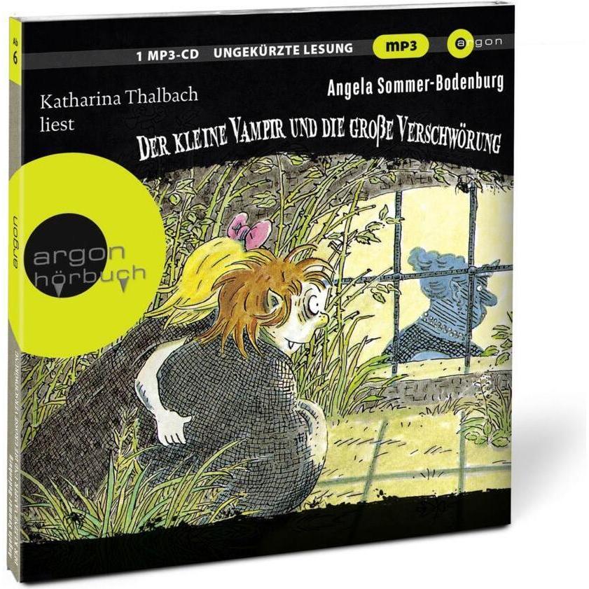 Thumbnail - Der kleine Vampir und die grosse Verschwörung, Hörbücher von Henrik Albrecht, Katharina Thalbach, Amelie Glienke, Dirk K...