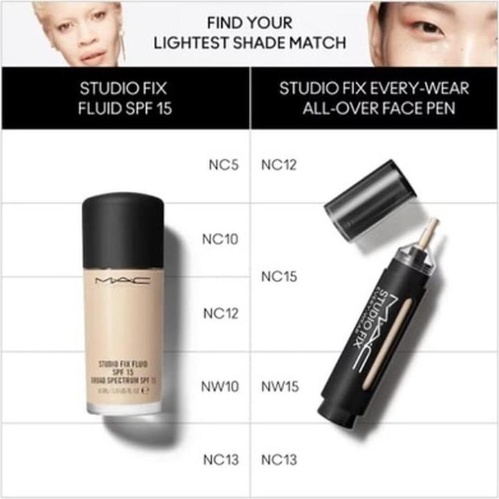 Actual product image MAC Cosmetics Studio Fix Every-Wear All-Over Face Pen No. NW15 (No. NW15)