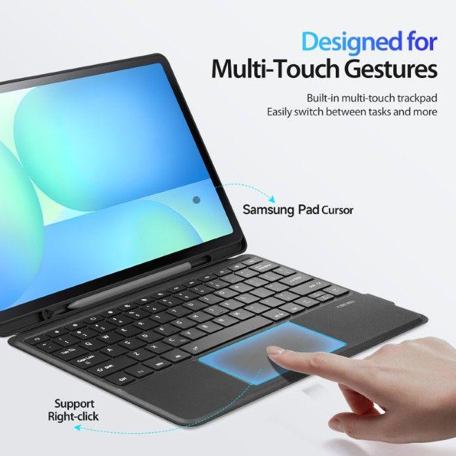 Actual product image Dux Ducis DK Series Keyboard Case (US, Samsung Galaxy Tab S10 FE+)
