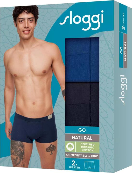Produktbild Sloggi Go Natural (M, 2er Pack)