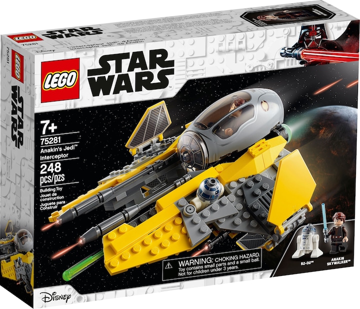 Produktbild LEGO Anakins Jedi Interceptor (75281, LEGO Star Wars)