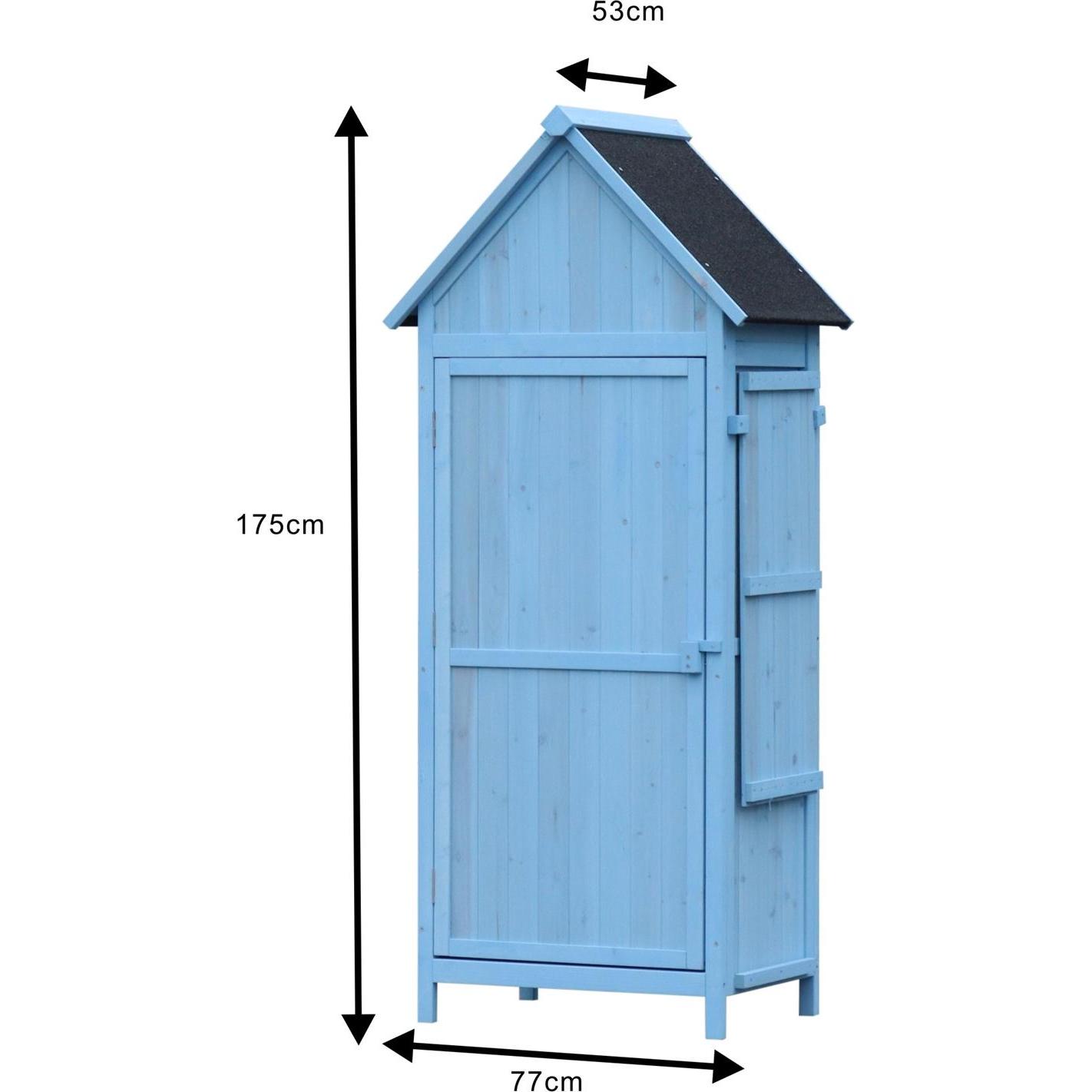 HTI-Living, Gartenhaus + Gartenschrank, Geräteschrank Wanda