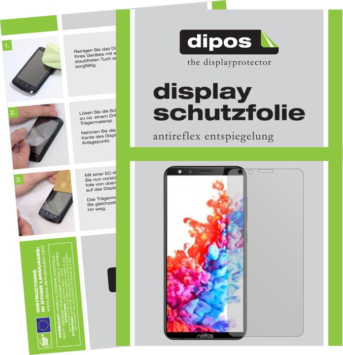Dipos 6X Pellicola Protettiva Antiriflesso Per Razer Phone 2 - Opaca, Anti-impronta, Made In Germany - 3