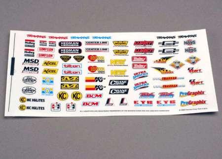Image du produit Traxxas Feuille de décalcomanie