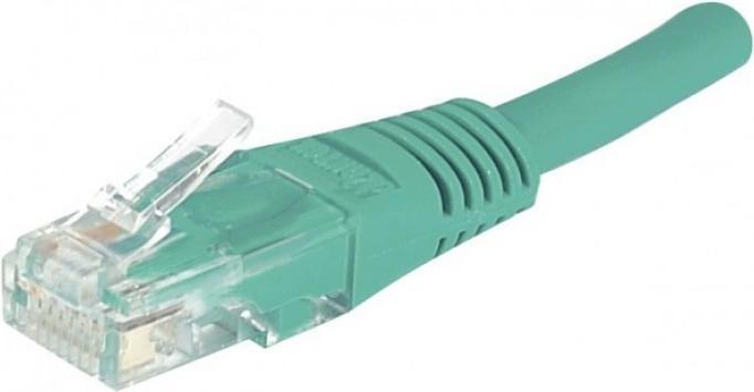 Immagine prodotto Exertis Connect Cavo patch, CAT.6, U/UTP, non schermato, rame, verde, cavo patch da 7,0 m con capocorda di (U/UTP, CAT6, 7 m)