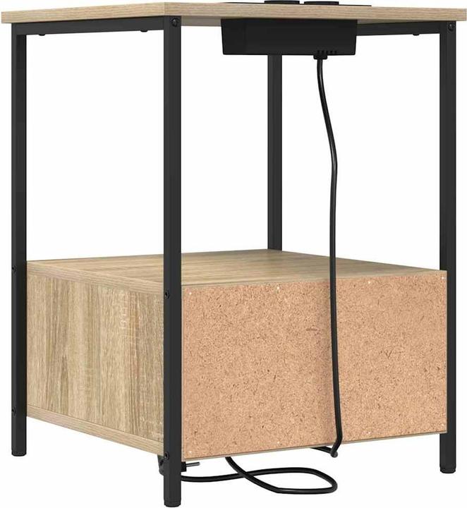 Actual product image vidaXL Bedside table (41 x 41 x 56 cm)