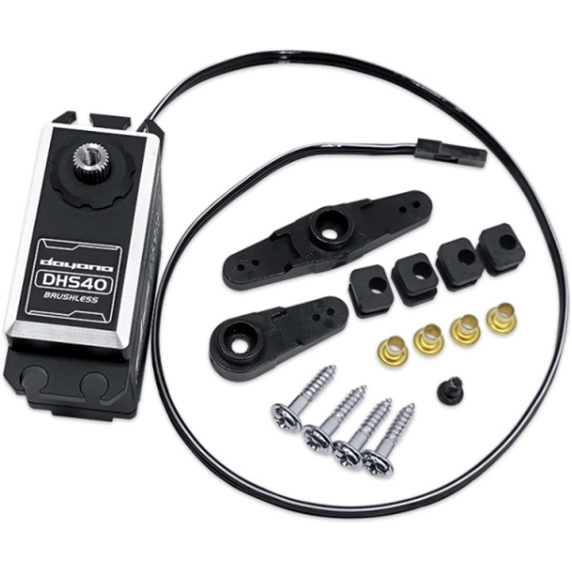 Thumbnail - Doyono Brushless Servo HV CNC Alugehäuse 37.0kg/0.065sec @8.4V