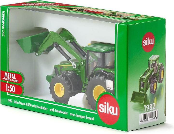 Actual product image Siku 1982 John Deere mit Frontlader 01:50