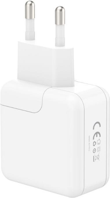 Image du produit Maxximus MX Burst GaN PD 35W Wandladegerät, 2x USB-C + PD 65W C/C Kabel, WEISS (35 W, 2 ports)