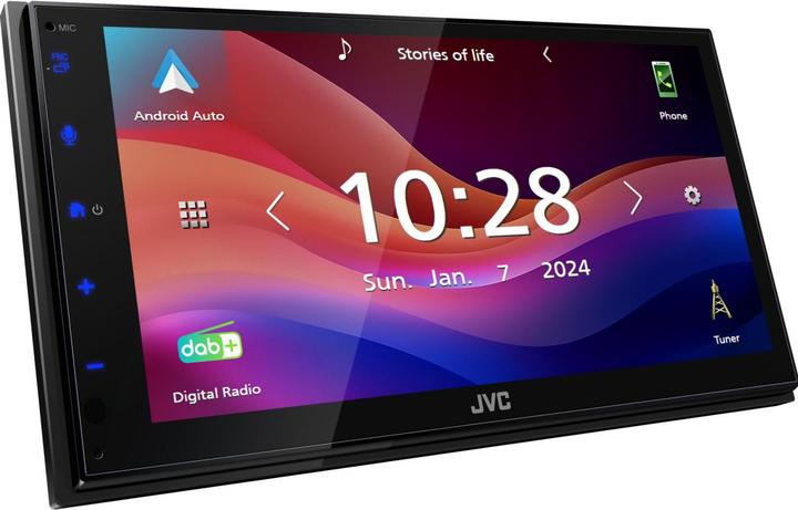 Actual product image JVC KW-M595DBT (Android car, Apple Carplay)
