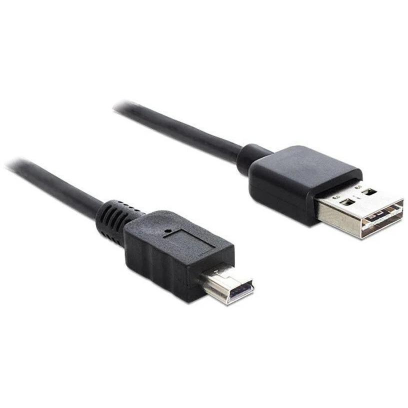 Delock Easy-USB Mini-B Kabel (3 m, USB 2.0), USB Kabel