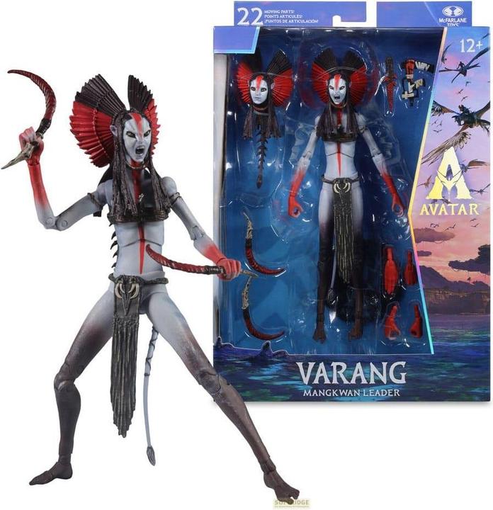 Produktbild McFarlane Avatar: Fire and Ash Actionfigur Varang (Mangkwan Leader) 18 cm