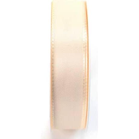 Thumbnail - Goldina, Geschenkverpackung, Basic Taftband 25mmx50m creme (Geschenkband)