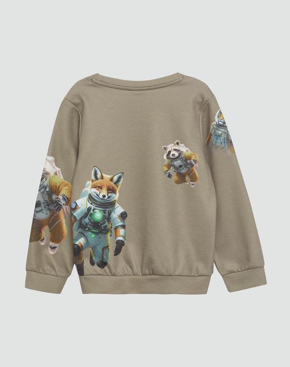 Produktbild S.Oliver Sweatshirt Sweatshirt mit All-over-Print (98)