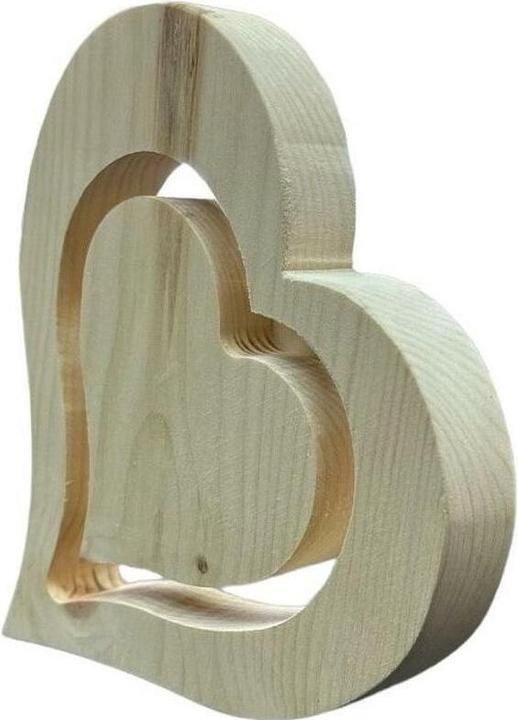 Produktbild Arvenliebe Aufsteller 3 D Herz 18 cm
