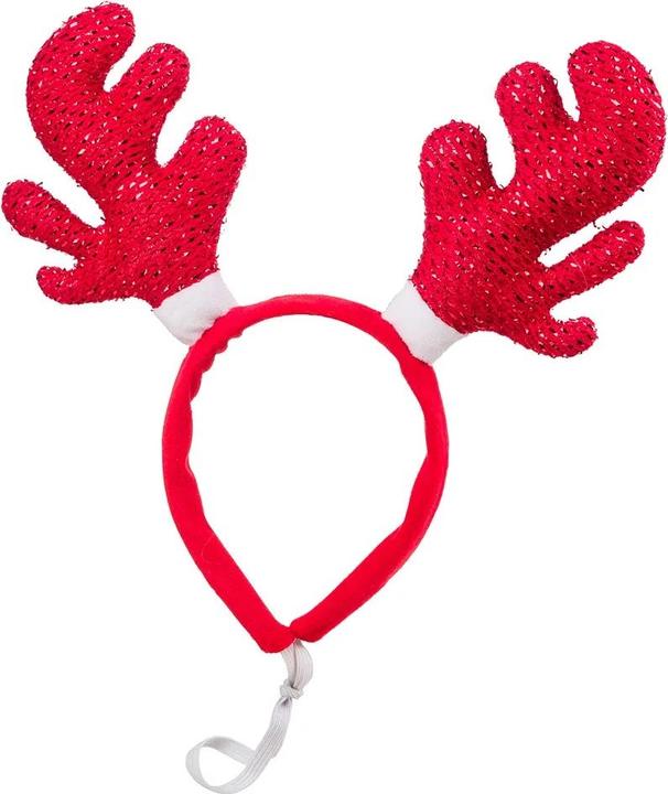 Actual product image House Of Paws Sparkle Antlers Headband