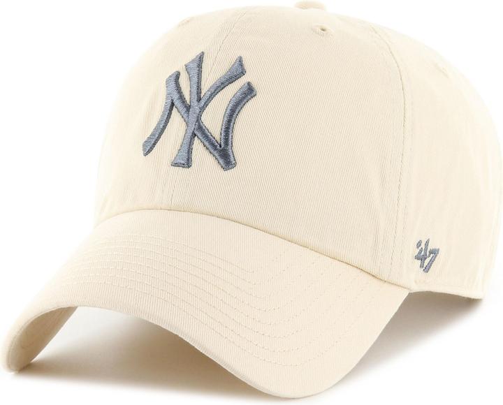 Actual product image 47 Brand Strapback Cap - CLEAN UP New York Yankees natural